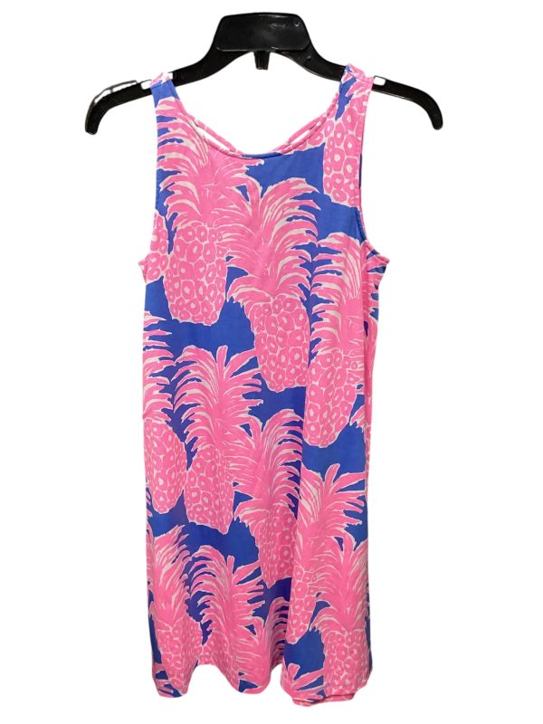 Dress Casual Short By Lilly Pulitzer In Blue & Pink, Size: Xs Cheap