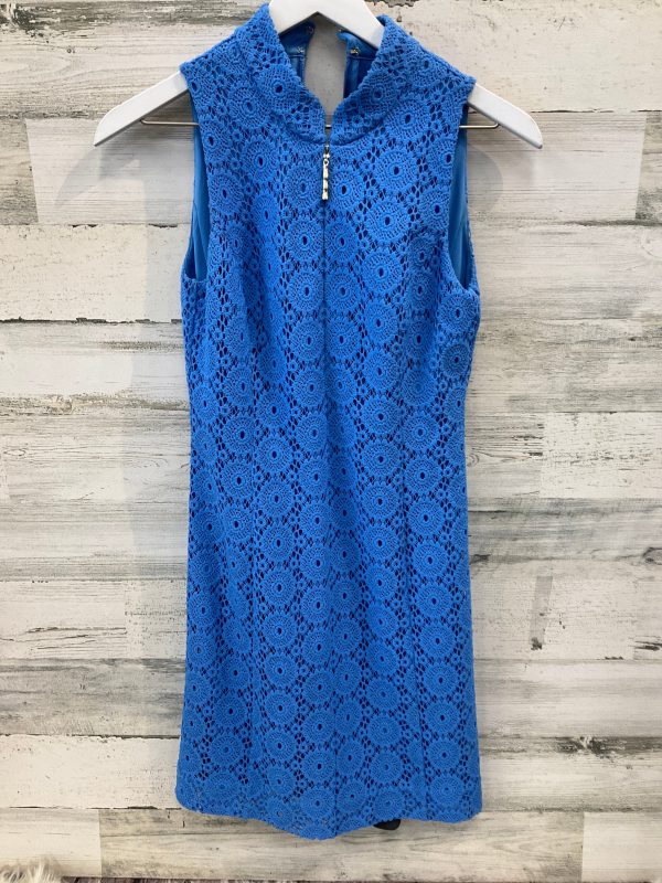 Dress Casual Midi By Lilly Pulitzer In Blue, Size: Xs For Discount