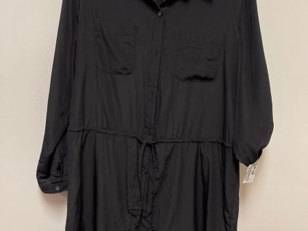 Dress Casual Midi By Old Navy In Black, Size: Xl Cheap