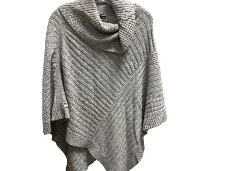 Poncho By Karen Scott In Brown, Size: L For Cheap