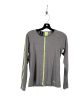 Athletic Top Long Sleeve Collar By Nike In Grey, Size: S Online