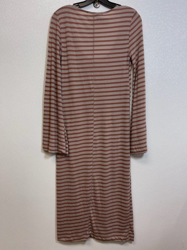 Dress Casual Midi By Free People In Striped, Size: Xs Supply