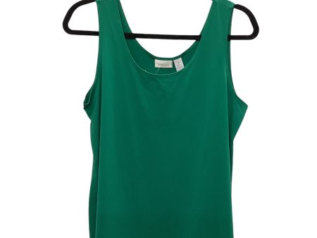 Tank Top By Chicos In Green, Size: L Discount