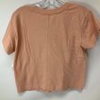 Top Short Sleeve By Pilcro In Peach, Size: M on Sale