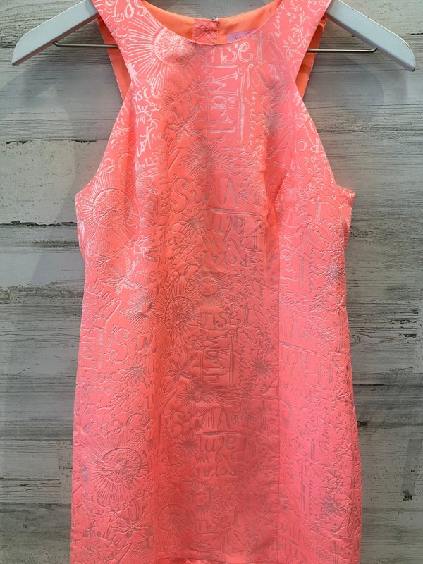 Dress Party Midi By Lilly Pulitzer In Orange, Size: Xs Online now