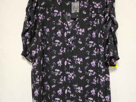 Top Short Sleeve By Torrid In Floral Print, Size: 3x Online