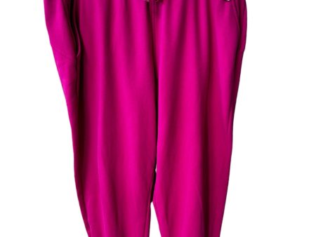 Athletic Pants By Athleta In Pink, Size: 1x Discount