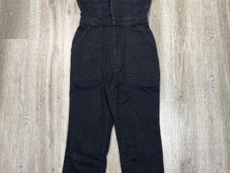 Jumpsuit By Good American In Black Denim, Size: S Fashion