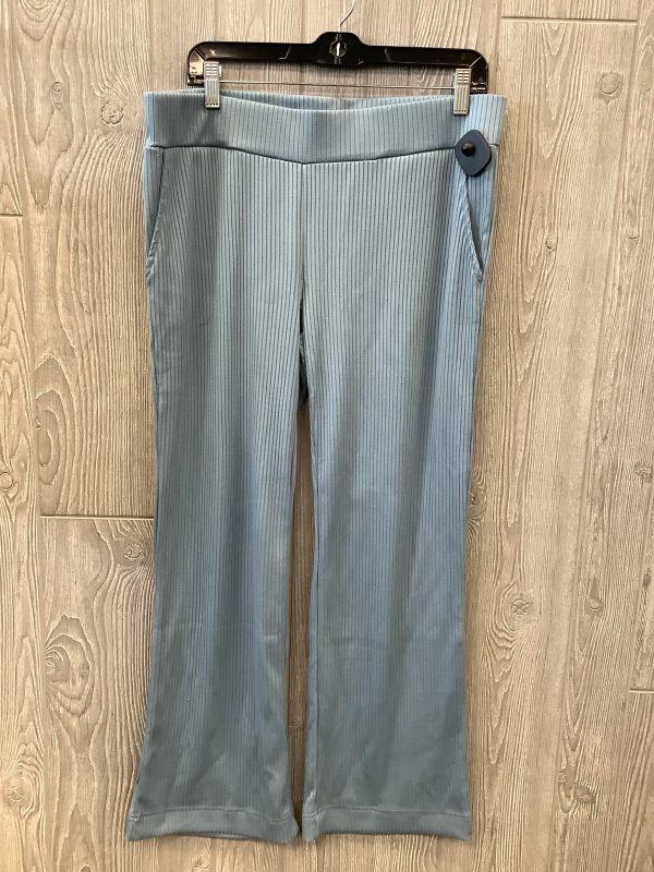 Pants Lounge By Clothes Mentor In Blue, Size: L Discount