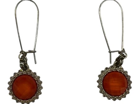 Earrings Dangle Drop By Cmf In Orange For Cheap