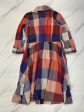 Dress Casual Midi By Moulinette Soeurs In Plaid Pattern, Size: S Online Sale