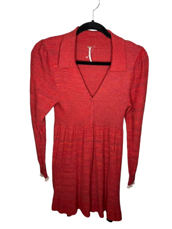 Dress Casual Midi By Free People In Red, Size: Sp Online