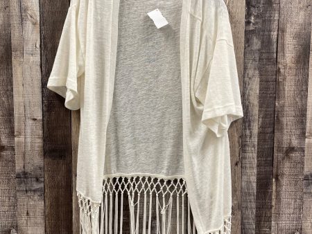 Cardigan By Arizona In Ivory, Size: M Online Sale