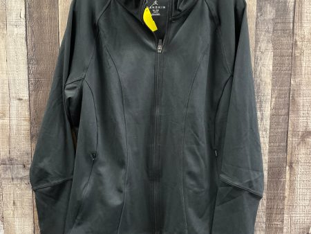 Athletic Jacket By Danskin In Black, Size: Xxl Sale