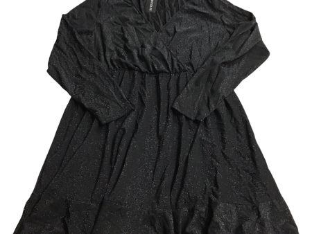 Dress Party Short By Clothes Mentor In Black, Size: 1x on Sale