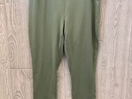 Athletic Leggings By Banana Republic In Green, Size: L For Sale