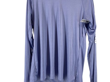 Athletic Top Long Sleeve Collar By Columbia In Purple, Size: L on Sale