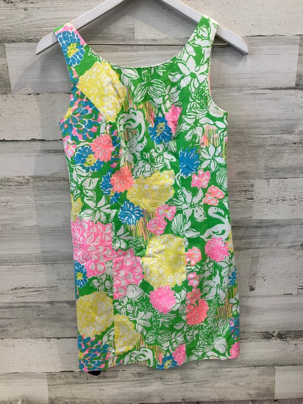 Dress Casual Midi By Lilly Pulitzer In Multi-colored, Size: Xxs Cheap