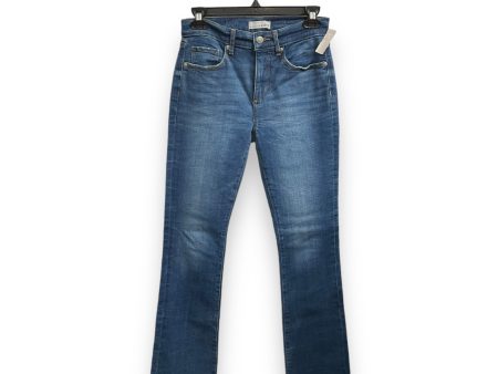 Jeans Boot Cut By Loft In Blue Denim, Size: 0 For Sale