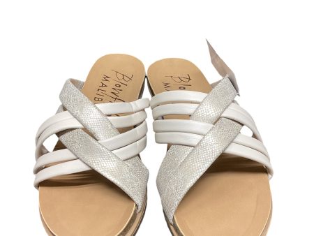 Sandals Flats By Blowfish In Cream, Size: 7.5 Sale