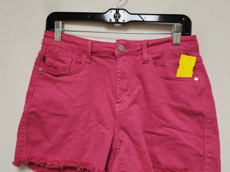 Shorts By Judy Blue In Pink Denim, Size: 12 Discount