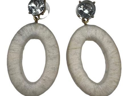 Earrings Dangle Drop By Clothes Mentor In Cream on Sale