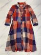 Dress Casual Midi By Moulinette Soeurs In Plaid Pattern, Size: S Online Sale