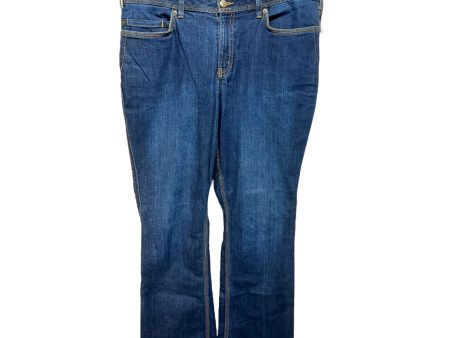 Jeans Boot Cut By Carhartt In Blue Denim, Size: 16 Discount