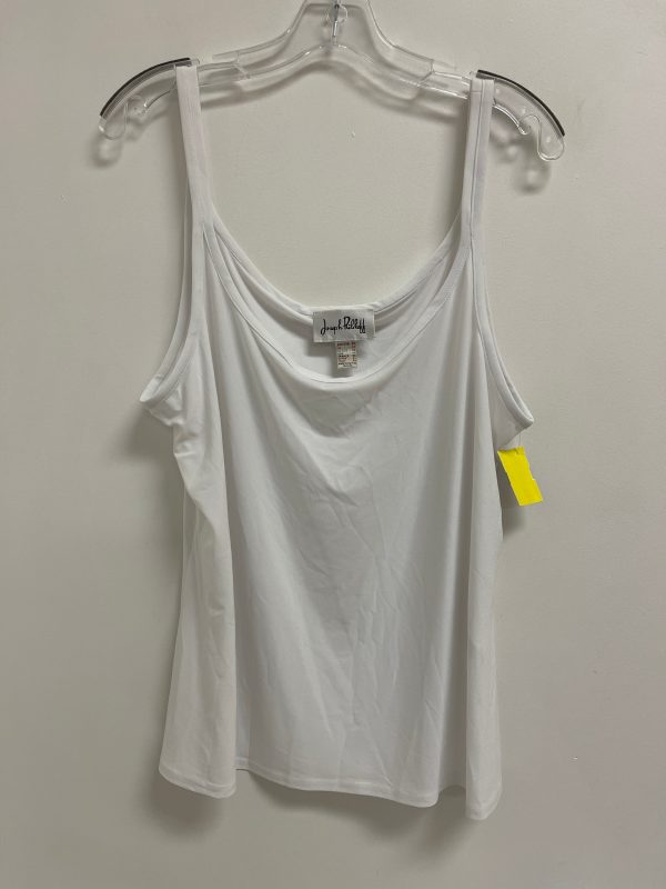 Tank Top By Joseph Ribkoff In White, Size: 2x Online