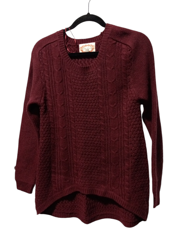 Sweater By Ambiance Apparel In Red, Size: M For Cheap