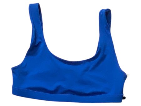 Athletic Bra By Fabletics In Blue, Size: M Hot on Sale