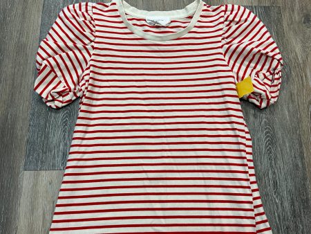 Top Short Sleeve By Tuckernuck In Striped Pattern, Size: S Online Hot Sale