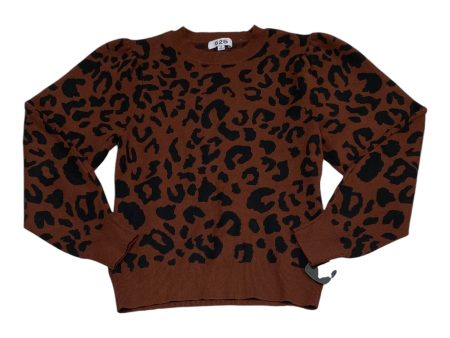 Sweater By 525 In Black & Brown, Size: M For Cheap