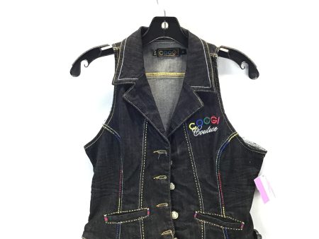 Vest Other By Clothes Mentor In Blue Denim, Size: M Supply