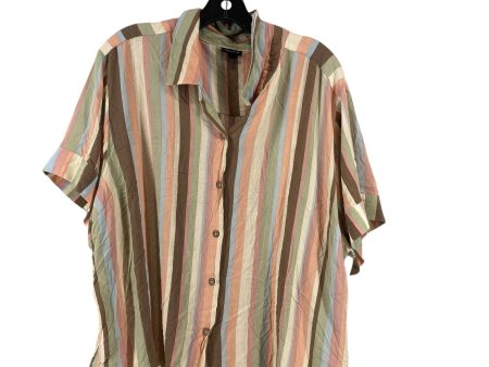 Top Short Sleeve By Torrid In Multi-colored, Size: 3 Discount