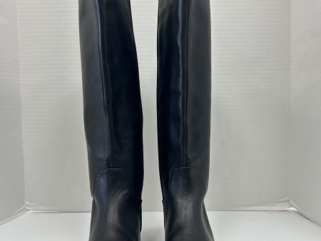 Boots Knee Flats By Nordstrom In Black, Size: 6 on Sale