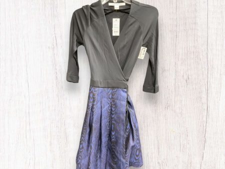 Dress Casual Short By Diane Von Furstenberg In Blue, Size: Xs Hot on Sale