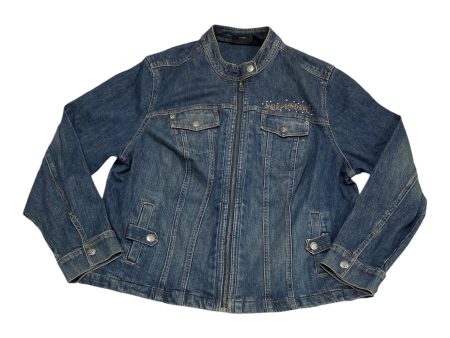 Jacket Denim By Harley Davidson In Blue Denim, Size: 2x Online