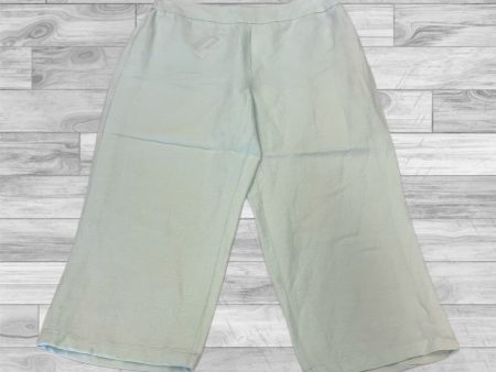 Capris By Ann Taylor In Green, Size: 4 on Sale