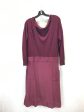 Dress Casual Midi By Vertigo In Red, Size: L Supply