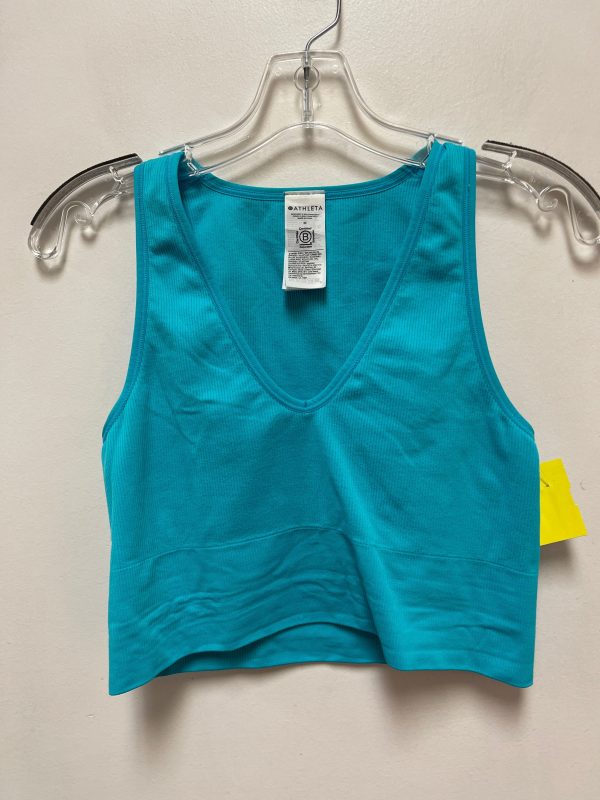 Athletic Bra By Athleta In Blue, Size: M For Cheap