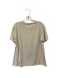 Top Short Sleeve Basic By Altard State In Tan, Size: S Online Sale