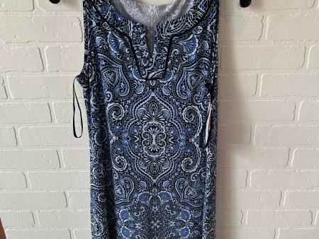 Dress Work By White House Black Market In Black & Blue, Size: S Online Sale