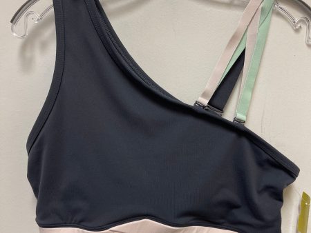 Athletic Bra By Fabletics In Blue & White, Size: L For Discount