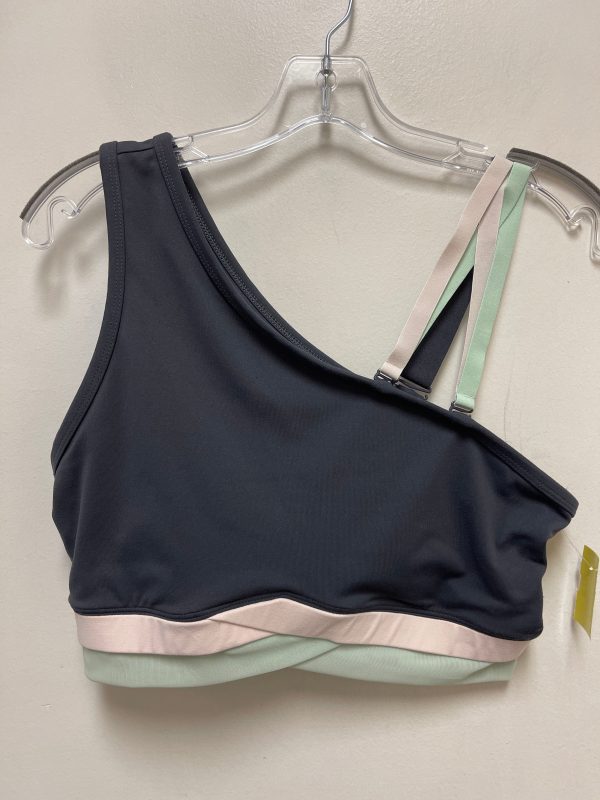 Athletic Bra By Fabletics In Blue & White, Size: L For Discount