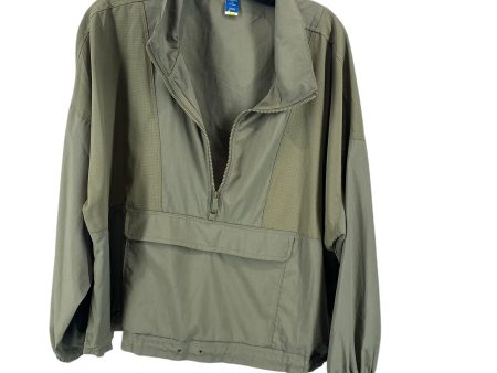 Athletic Jacket By Old Navy In Green, Size: Xl For Cheap