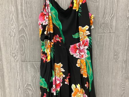 Dress Casual Midi By Old Navy In Floral Print, Size: 1x Hot on Sale