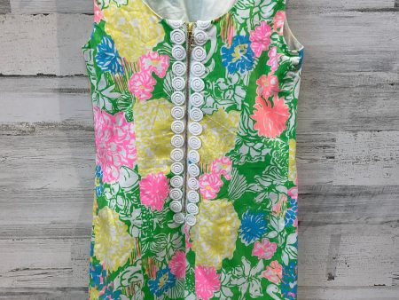 Dress Casual Midi By Lilly Pulitzer In Multi-colored, Size: Xxs Cheap