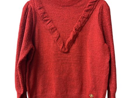 Sweater By Adrienne Vittadini In Red, Size: M Hot on Sale