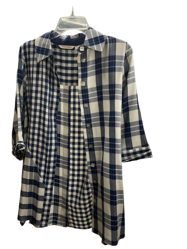 Dress Casual Short By Soft Surroundings In Plaid Pattern, Size: Xs Sale